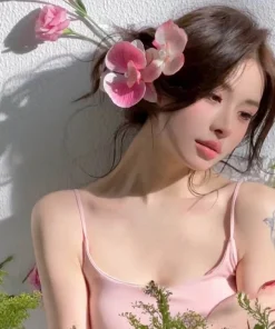 🎀 yakult 🎀 Kẹp tóc hoa Lan Hồ Điệp Hàn Quốc - Kẹp hoa Lan Hồ Điệp có sẵn kẹp, kẹp tóc hoa Lan cài tóc đi biển 2026